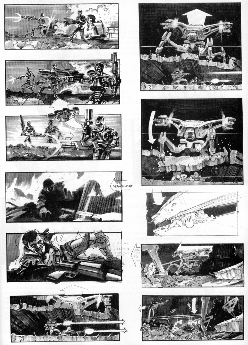 Illustration for article titled Terminator 2 Storyboards Show The Destruction Of Skynet